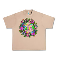 Burro Easter Day Flower Easter Urban Heavy Tee - OliviaCreatesArt