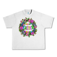 Lunar Rock Easter Day Flower Easter Urban Heavy Tee - OliviaCreatesArt