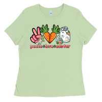 Matcha Peace love Easter Day Ladies Tee - HowdyJamesFarm
