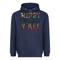 Navy merry christmas y'all Heavyweight Hoodie - AdoDesignShop