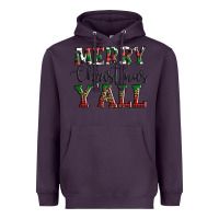 Plum merry christmas y'all Heavyweight Hoodie - AdoDesignShop