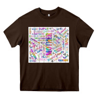 Chocolate Brown mother Heavy Core Tee - TumblerDesignByShophia
