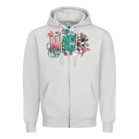 Dove Grey nicu Zipper Hoodie - AdoDesignShop
