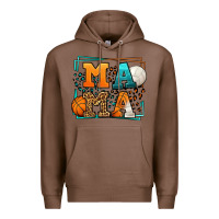 Chestnut Basketball and Volleyball mama Mother's Day Premium Hoodie - LillyAllenDesigns