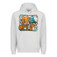 Dove Grey Basketball and Volleyball mama Mother's Day Premium Hoodie - LillyAllenDesigns