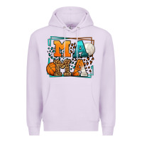 Lilac Basketball and Volleyball mama Mother's Day Premium Hoodie - LillyAllenDesigns