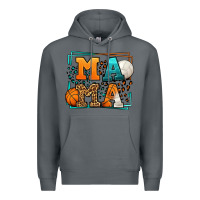 Rock Basketball and Volleyball mama Mother's Day Premium Hoodie - LillyAllenDesigns