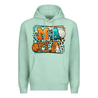Seafoam Basketball and Volleyball mama Mother's Day Premium Hoodie - LillyAllenDesigns