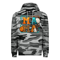 Slate Camo Basketball and Volleyball mama Mother's Day Premium Hoodie - LillyAllenDesigns