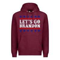 Burgundy Let's Go Brandon Premium Hoodie - Jasminsmagicworld