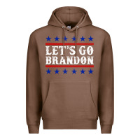 Chestnut Let's Go Brandon Premium Hoodie - Jasminsmagicworld