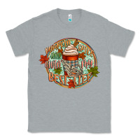 Heather Grey pumpkin spice and livin my best life Classic Tee - CowGirlArtShop