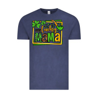 Vintage Denim One lucky mama St. Patrick's Vintage Tee - OliviaCreatesArt