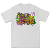 Dove Grey mardi gras love nurse Premium Tee - CowGirlArtShop