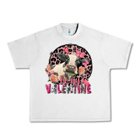 Lunar Rock Be my Valentine Holstein Cow Valentine's Day Urban Heavy Tee - FaDigitalArtStudio