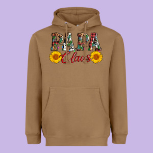 Papa Claus Heavyweight Hoodie Designed By Adodesignshop