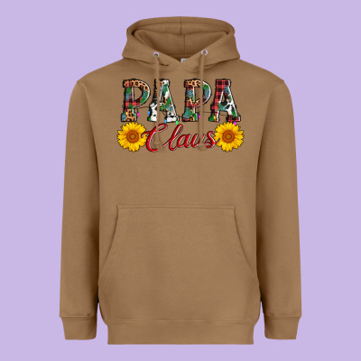 Papa Claus Heavyweight Hoodie Designed By Adodesignshop
