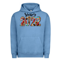 Pigment Pebble Blue senior 2022 western Urban Hoodie - JahusDesignShop