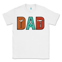 White dad Classic Tee - Artiststas