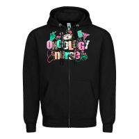 Oncology Nurse Zipper Hoodie | Teevron