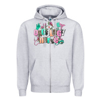 Heather Grey oncology nurse Zipper Hoodie - AdoDesignShop