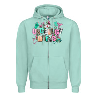 Seafoam oncology nurse Zipper Hoodie - AdoDesignShop
