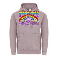 Vintage Zinc Lgbtq Acceptance Will Calm Your Soul Vintage Hoodie - BundleAndBundleShop