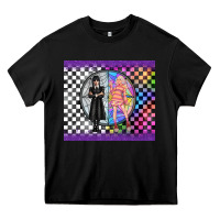 Black gothic girl horror family Heavy Core Tee - TumblerDesignByShophia