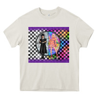Cream gothic girl horror family Heavy Core Tee - TumblerDesignByShophia