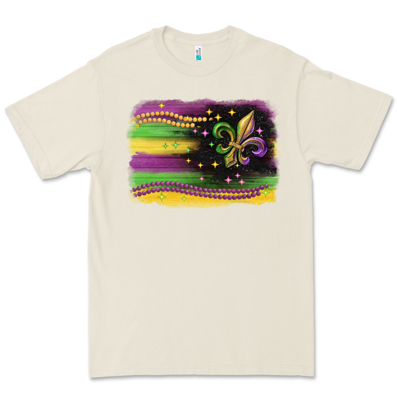 Mardi Gras Flag Premium Tee by CowGirlArtShop | Teevron