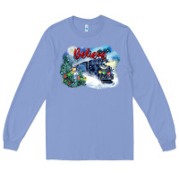 Colony Blue believe polar express Long Sleeve Tee - FaDigitalArtStudio