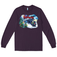 Plum believe polar express Long Sleeve Tee - FaDigitalArtStudio