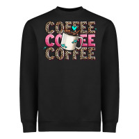 Black coffee coffee coffee Heavyweight Sweatshirt - AdoDesignShop