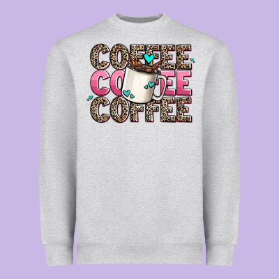 Coffee Coffee Coffee Heavyweight Sweatshirt Designed By Adodesignshop