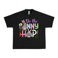 Black Do the bunny hop Easter Urban Heavy Tee - OliviaCreatesArt