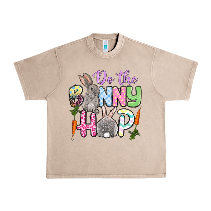 Do The Bunny Hop Easter Urban Heavy Tee by OliviaCreatesArt | Teevron