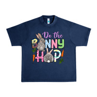 Navy Do the bunny hop Easter Urban Heavy Tee - OliviaCreatesArt
