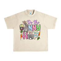 Sandshell Do the bunny hop Easter Urban Heavy Tee - OliviaCreatesArt