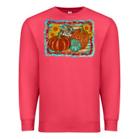 Cardinal pumpkin sunflower Premium Sweatshirt - AdoDesignShop