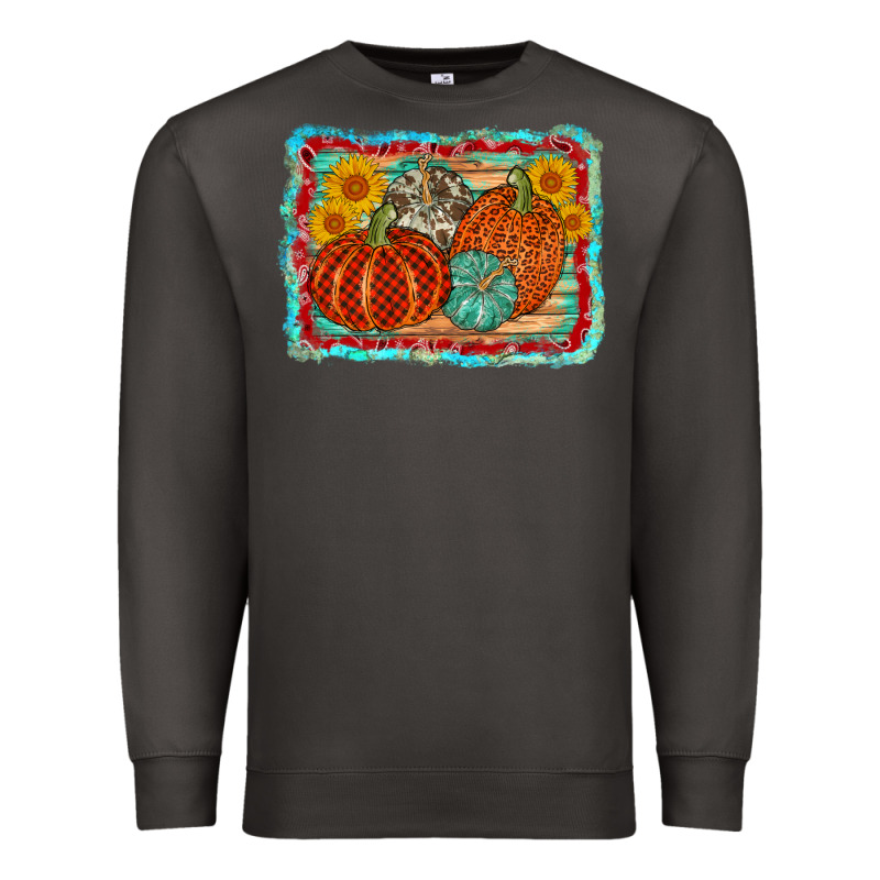 Pumpkin Sunflower Premium Sweatshirt by AdoDesignShop | Teevron