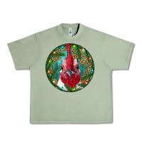 Oil Green Roaster Head Christmas Urban Heavy Tee - RanaPortraitStore