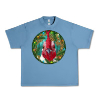 Pebble Blue Roaster Head Christmas Urban Heavy Tee - RanaPortraitStore