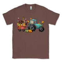 Chestnut thanksgiving tractor Classic Tee - CowGirlArtShop
