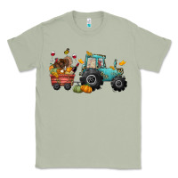 Matcha thanksgiving tractor Classic Tee - CowGirlArtShop
