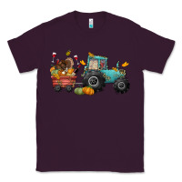 Plum thanksgiving tractor Classic Tee - CowGirlArtShop