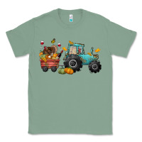 Sage thanksgiving tractor Classic Tee - CowGirlArtShop