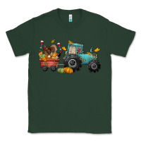 Sports Green thanksgiving tractor Classic Tee - CowGirlArtShop