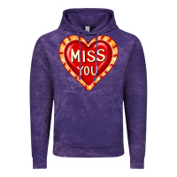 Cloud Purple valentine's day hearts 6 Vintage Hoodie - FaDigitalArtStudio