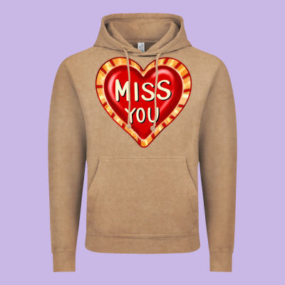 Valentine's Day Hearts 6 Vintage Hoodie Designed By Fadigitalartstudio