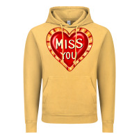 Vintage Mustard valentine's day hearts 6 Vintage Hoodie - FaDigitalArtStudio
